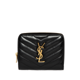 Saint Laurent - Compact Zip - Around Wallet