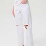 Agolde - 90's Mid Rise Straight in Cloudburst