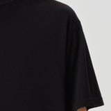 Agolde - Asha Mock Neck Tee in Black