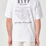 AGOLDE / RSVP Gallery S/S Tee in White / Black