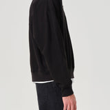 Agolde - Idris Quarter Zip in Black