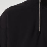 Agolde - Idris Quarter Zip in Black