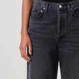 Agolde - Dame High Rise Wide Leg No Cuff in Hitch