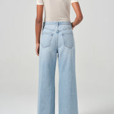 Agolde - Dame High Rise Wide Leg No Cuff in Conflict