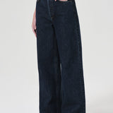 Agolde - Dame High Rise Wide Leg No Cuff in Pendulum
