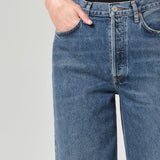 Agolde - Dame High Rise Wide Leg Petite in Control