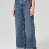 Agolde - Dame High Rise Wide Leg Petite in Control