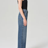 Agolde - Dame High Rise Wide Leg Petite in Control