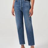 Agolde - 90's Pinch Waist Crop in Solace