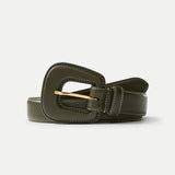 Veronica Beard - Elsy Leather-Buckle Belt