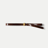 Veronica Beard - Dash Croc-Embossed Belt