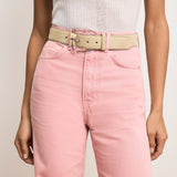 Veronica Beard - Arch Resin - Buckle Suede Belt