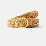 Veronica Beard - Loop Raffia Belt