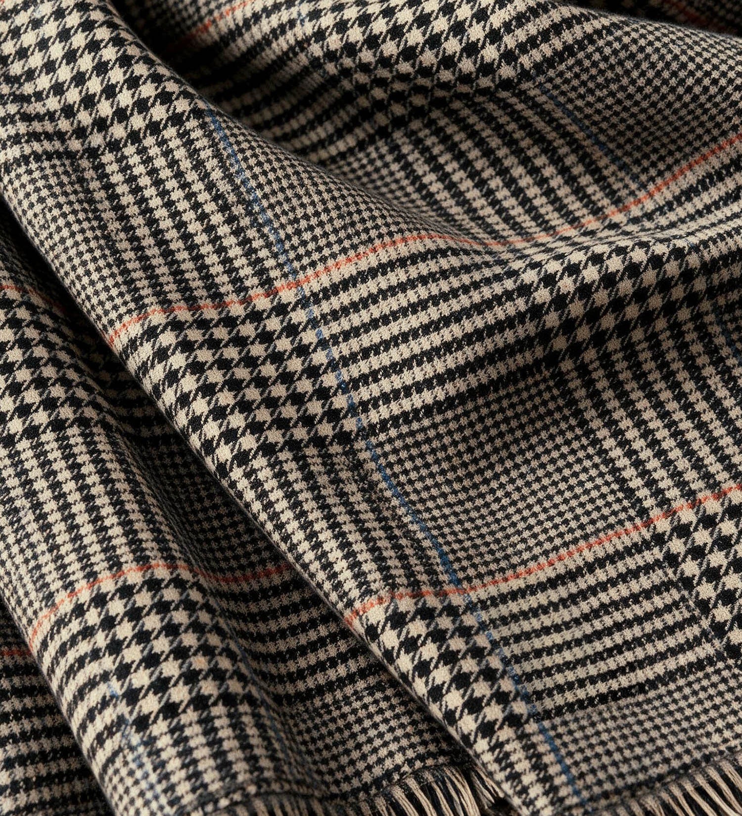 Veronica Beard - Houndstooth Wool Scarf