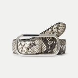 Veronica Beard - Snake - Embossed Loop Belt