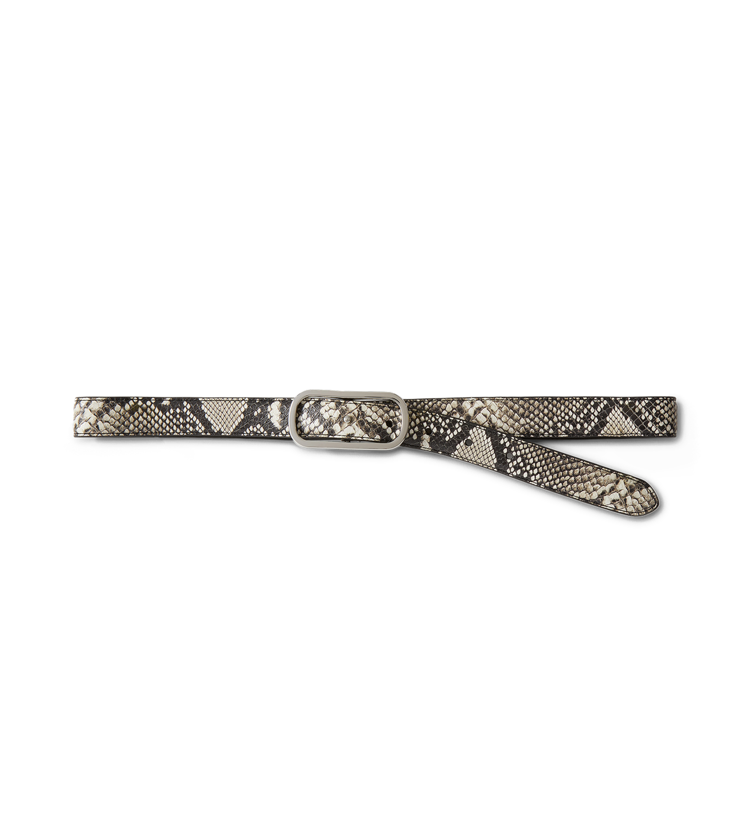 Veronica Beard - Snake - Embossed Loop Belt