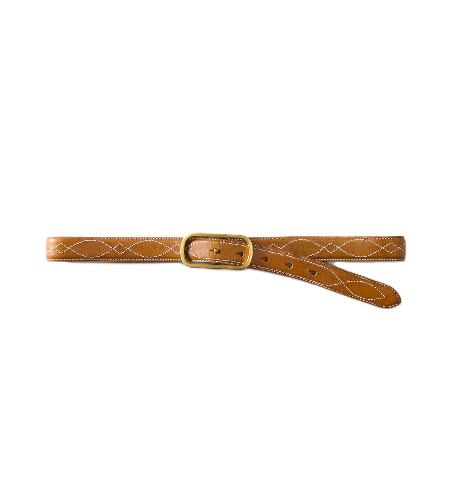 Veronica Beard - Embroidered Loop Belt