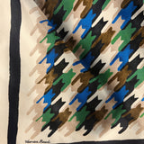 Veronica Beard - Sava Silk - Blend Houndstooth Scarf