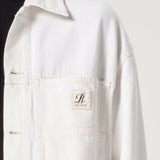 AGOLDE / RSVP Erving Shirt Jacket in Chalk White