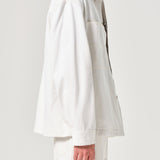 AGOLDE / RSVP Erving Shirt Jacket in Chalk White