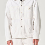 AGOLDE / RSVP Erving Shirt Jacket in Chalk White