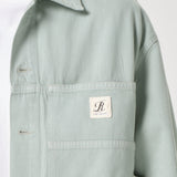 AGOLDE / RSVP Erving Shirt Jacket in Mint