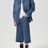 Agolde - Atticus Shirt in Creased Indigo