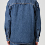 Agolde - Atticus Shirt in Creased Indigo