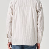 Agolde - Aurel Shirt in Gibbs Stripe