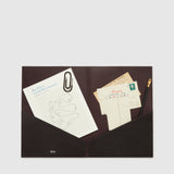 Métier - A4 Leather Folder Buffalo Cacao