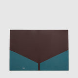 Métier - A4 Leather Folder Smooth Calfskin Lost At Sea