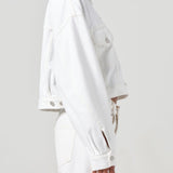 Agolde - Palmer Jacket in Milkshake