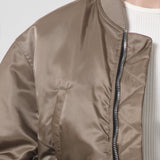 Shoreditch Ski Club x AGOLDE Jett Bomber Jacket in Sage