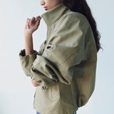 Agolde - Laurie Jacket in Khaki