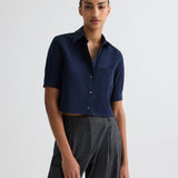 TWP - Short Lived Shirt in Vintage Washed Poplin