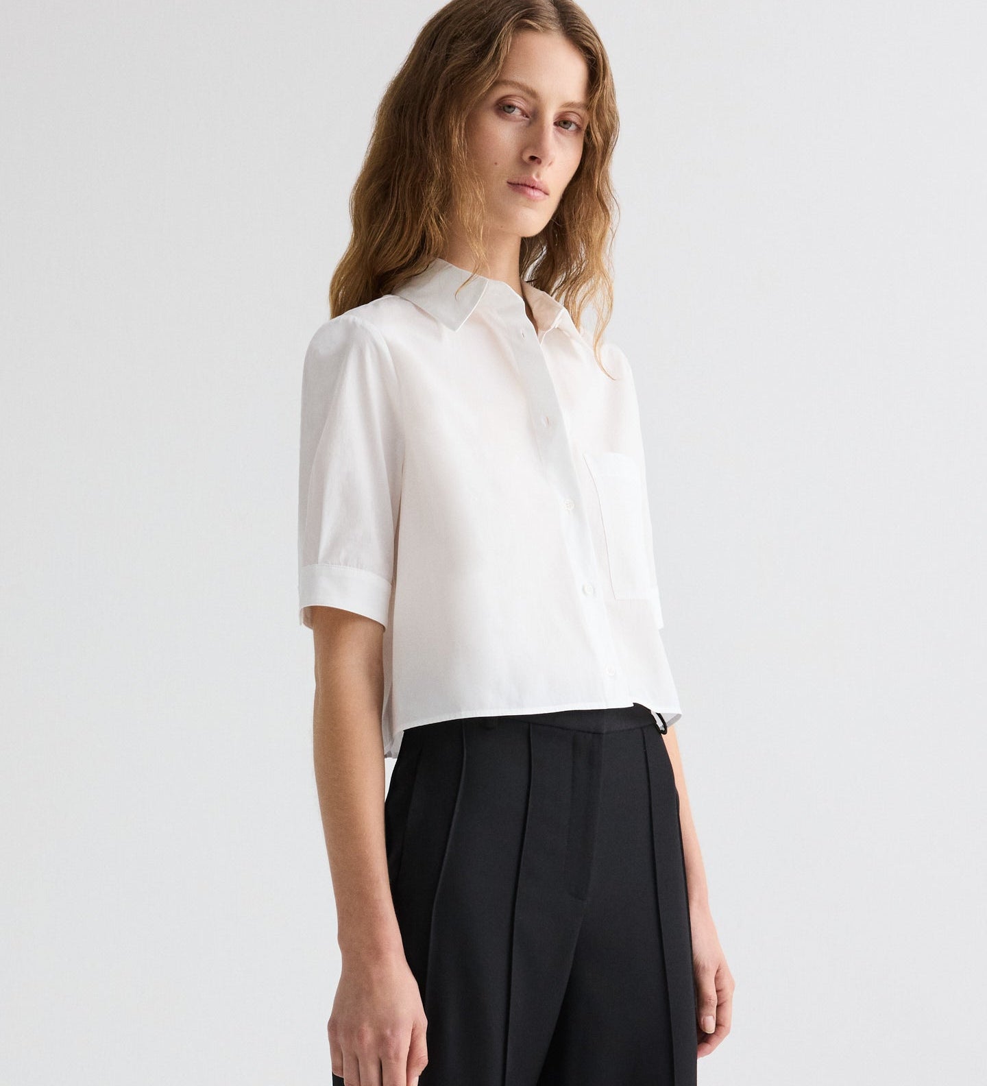 TWP - Short Lived Shirt in Vintage Washed Poplin