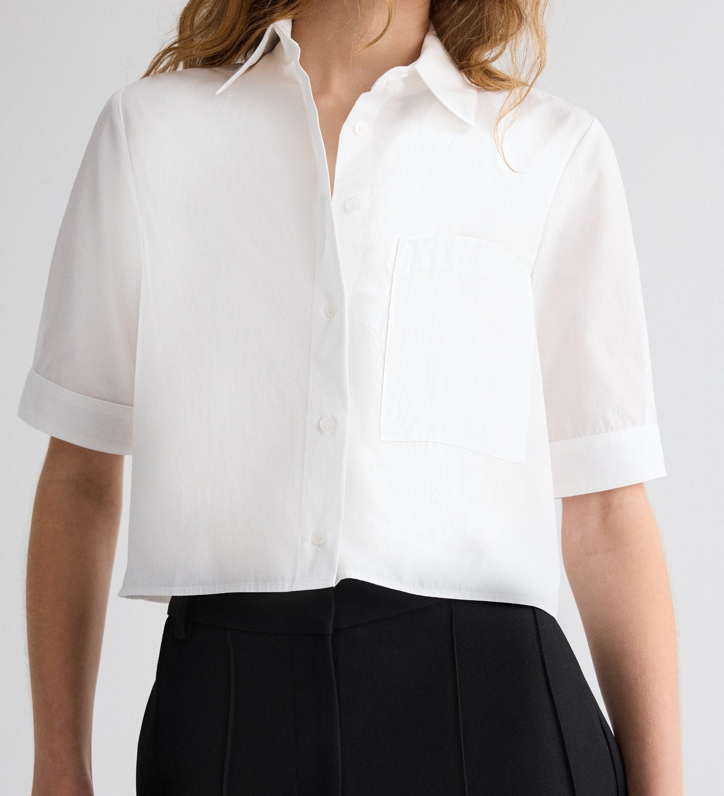 TWP - Short Lived Shirt in Vintage Washed Poplin