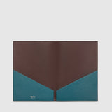 Métier - A5 Leather Folder 5th Anniversary Smooth Calfskin Lost At Sea