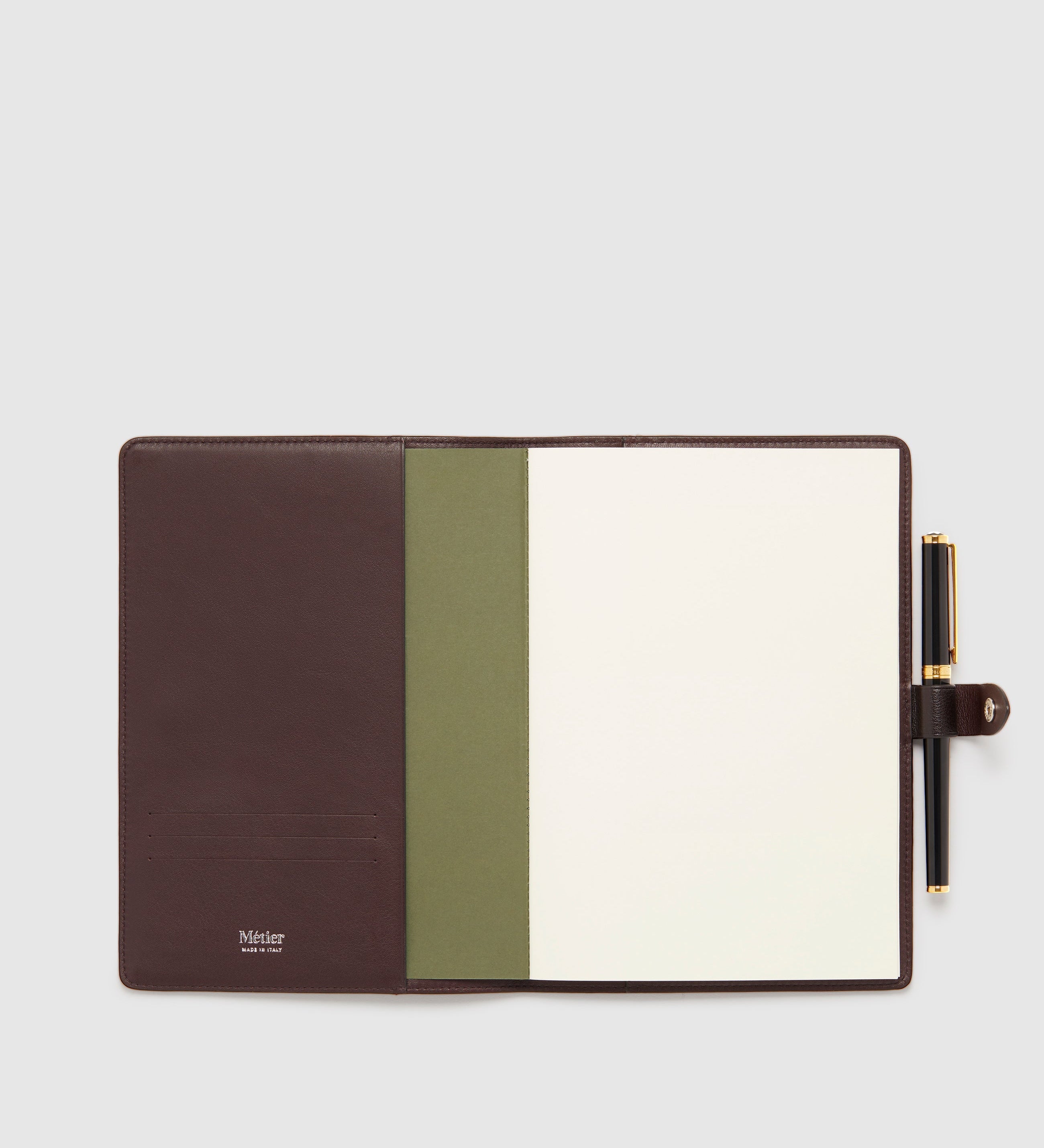 Metier - A5 Notebook Cover Buffalo Cacao
