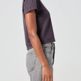 Agolde - Adine Shrunken Tee in Shade