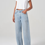 Agolde - Adine Shrunken Tee in White