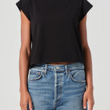 Agolde - Bryce Tee in Black