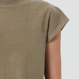 Agolde - Bryce Cap Sleeve Tee in Cholla