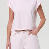 Agolde - Bryce Cap Sleeve Tee in Cosmos