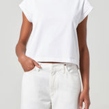 Agolde - Bryce Tee in White