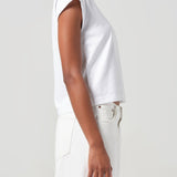 Agolde - Bryce Tee in White