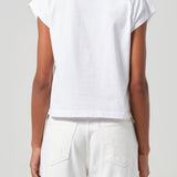 Agolde - Bryce Tee in White