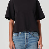 Agolde - Sulma Tee in Black