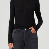 Agolde - Faustine Henley in Black