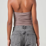 Agolde - Gwyneth Bodysuit in Taupe